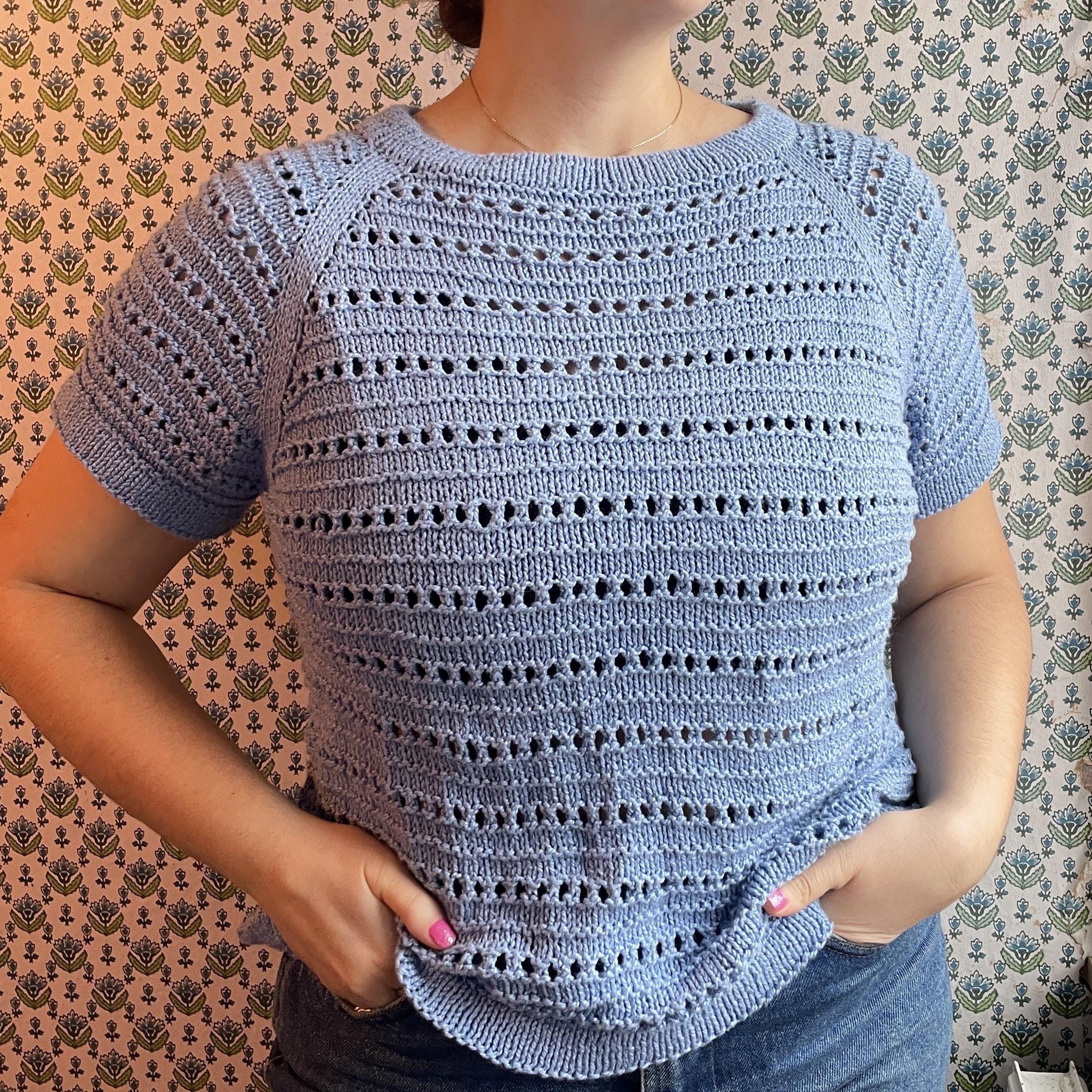 Intermediate Tops Knitting Patterns